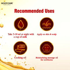 Goodcare Pure Rogan Badam Almond Oil 200ml